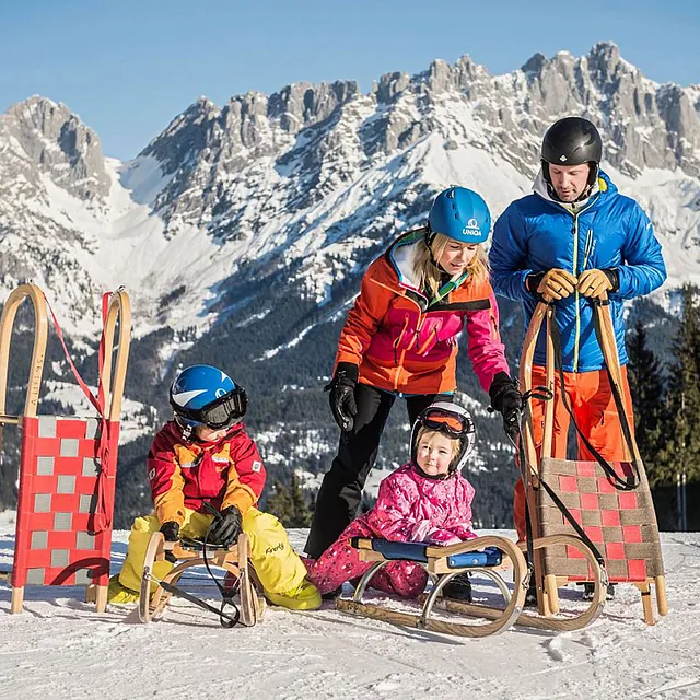 Rodeln in der SkiWelt Wilder Kaiser Brixental