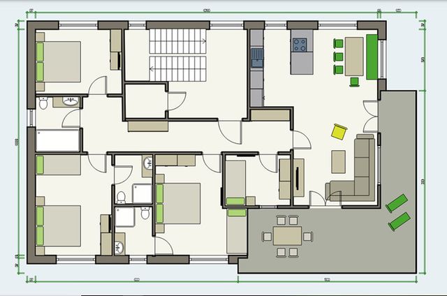 APART deluxe Penthouse Plan