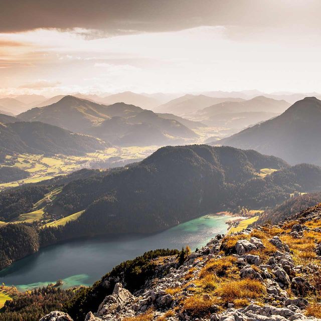 Mountain lakes in the Kitzbüheler Alpen